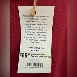 Jungmaven Berry Hemp Tee